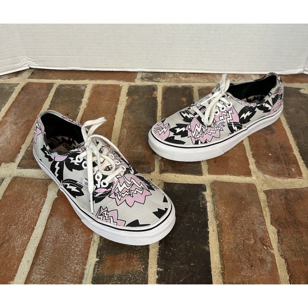 VANS x Eley Kishimoto Magnolia Sneakers Shoes Purple‎ Gray Low Top Women 8